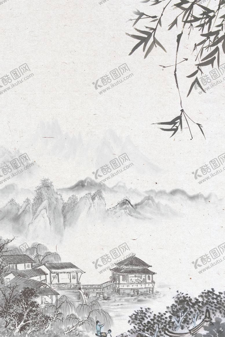 编号：45392509261246529635【酷图网】源文件下载-水墨素材毛笔画素材墨迹素材