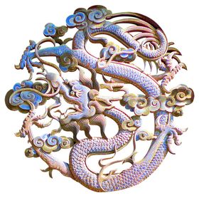 中国龙木质