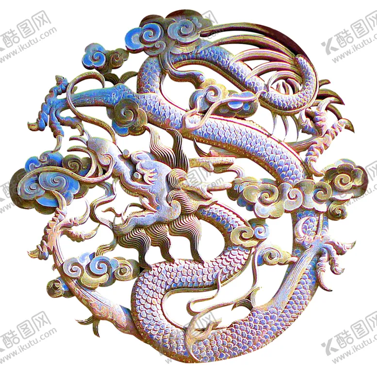 编号：73813406241705568833【酷图网】源文件下载-中国龙木质
