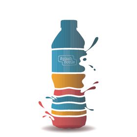 动感矿泉水瓶子