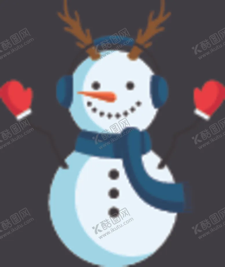 编号：66809106291858424676【酷图网】源文件下载-雪人