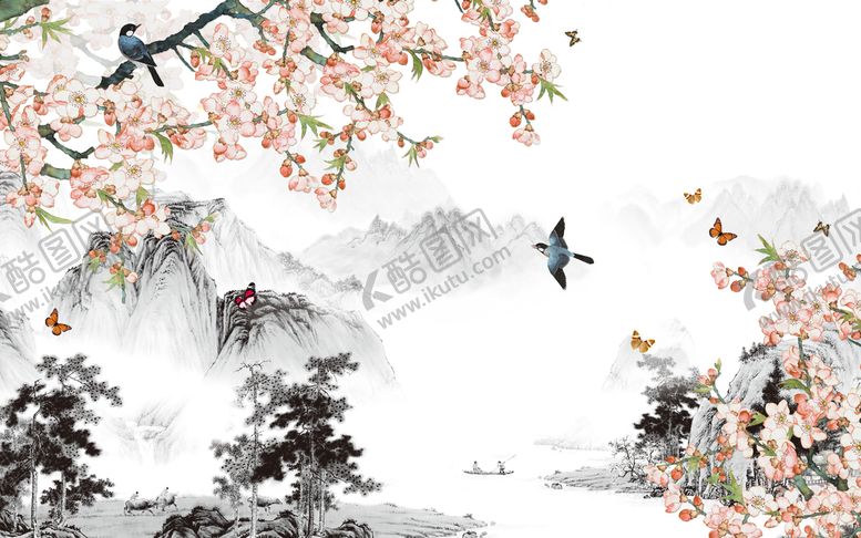 编号：14287009161504165142【酷图网】源文件下载-花开富贵