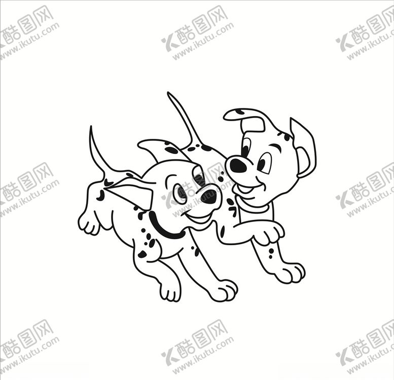 编号：14297210181706036959【酷图网】源文件下载-斑点小狗