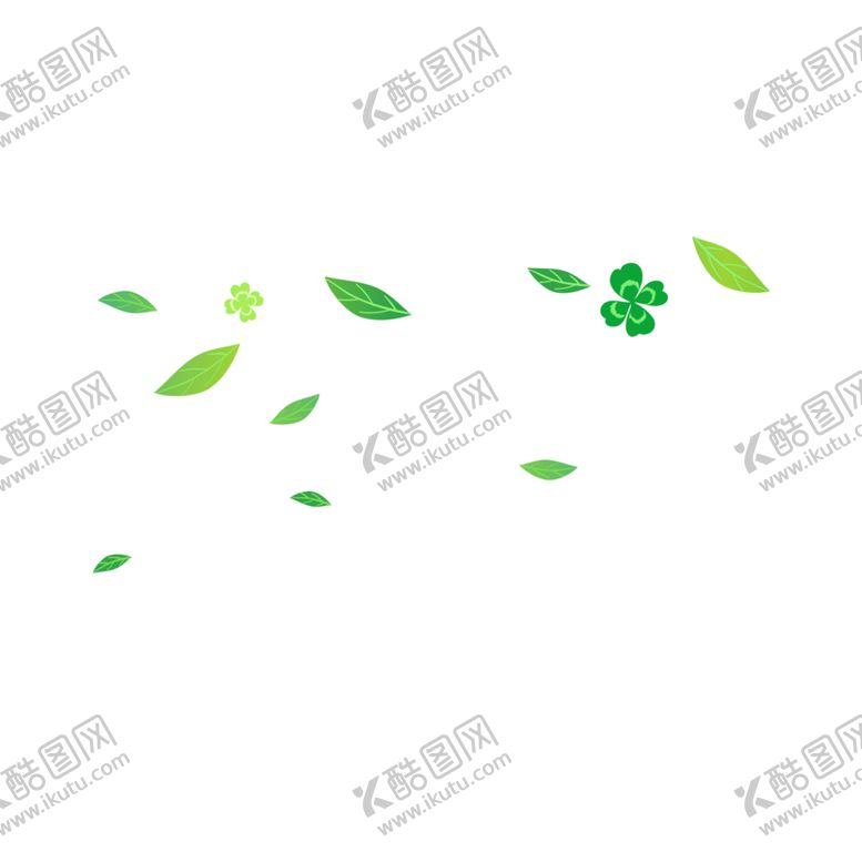 编号：72397302121146132493【酷图网】源文件下载-春天树叶飘落