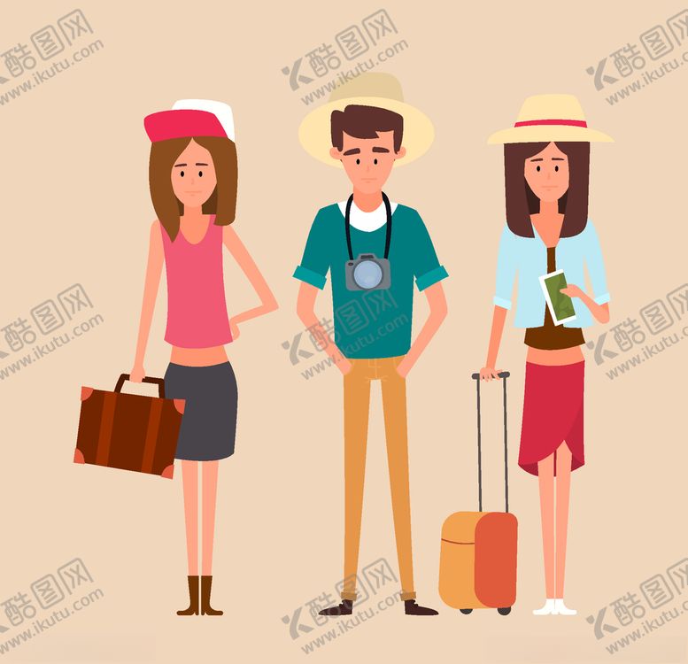 编号：80447710312245005350【酷图网】源文件下载-旅客游客