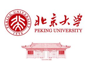 北京大学logo