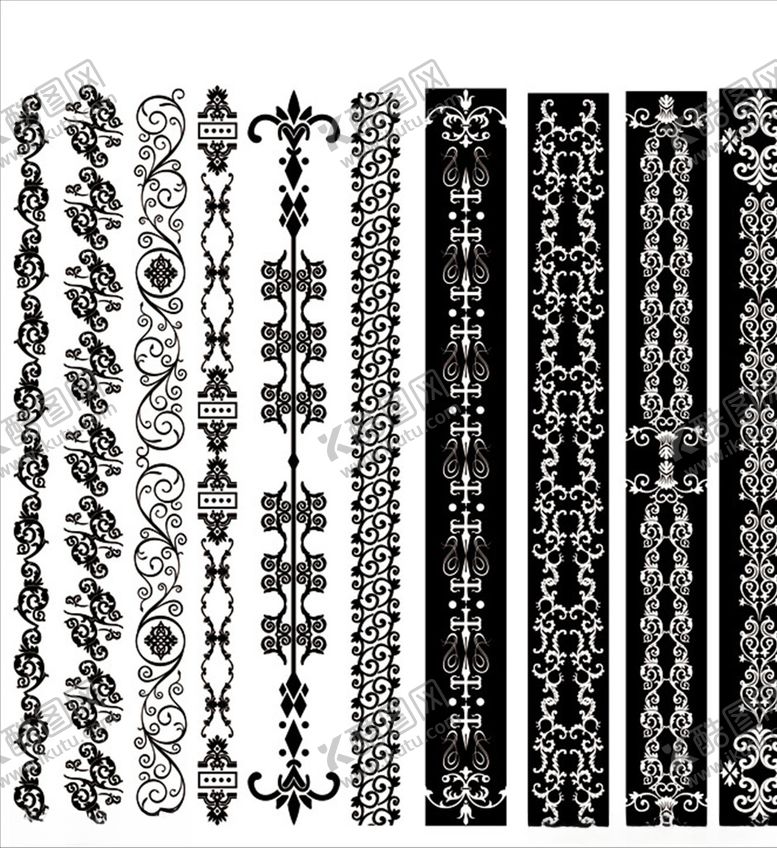 编号：62457709271001381266【酷图网】源文件下载-矢量花边