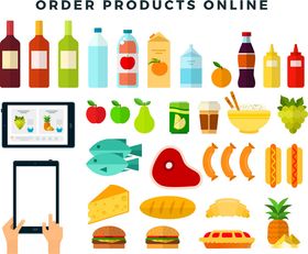 在线购物多样商品展示