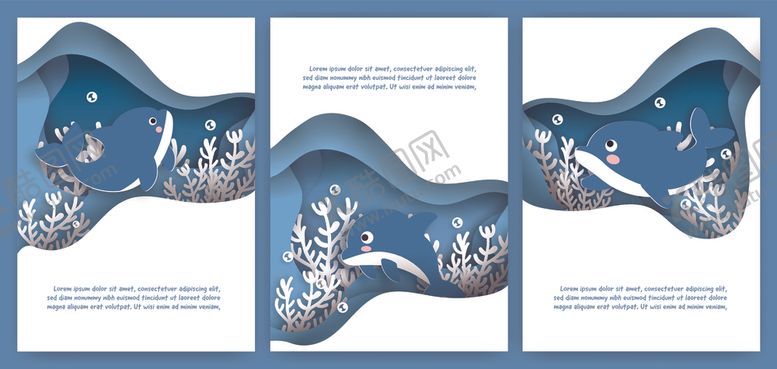 编号：51660809271959536901【酷图网】源文件下载-卡通鲸鱼