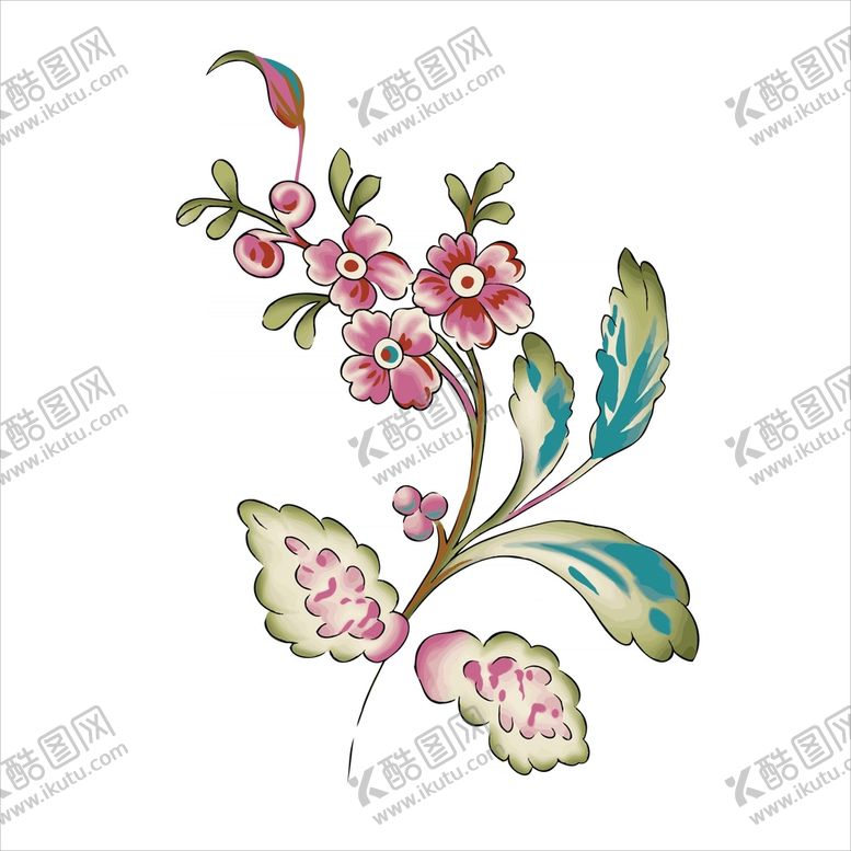 编号：74302509240419033240【酷图网】源文件下载- 花朵花纹  