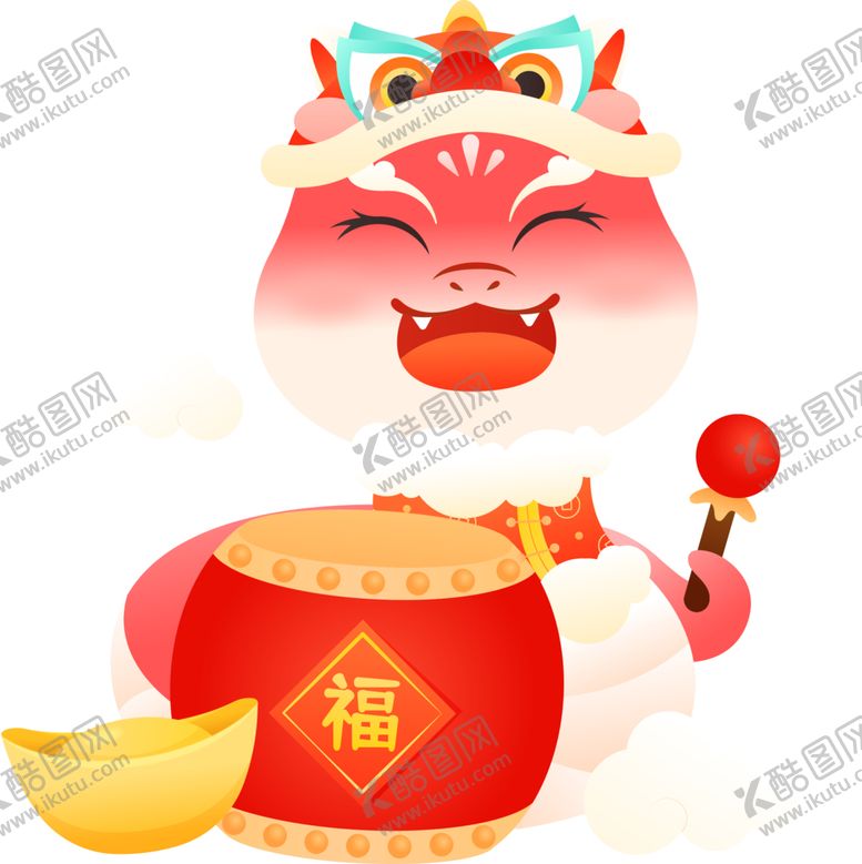 编号：59816901260504528692【酷图网】源文件下载-蛇年吉祥物插图