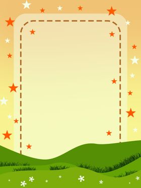 儿童节素材学校海报七彩年庆典