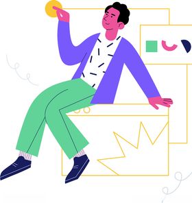 创意卡通插画