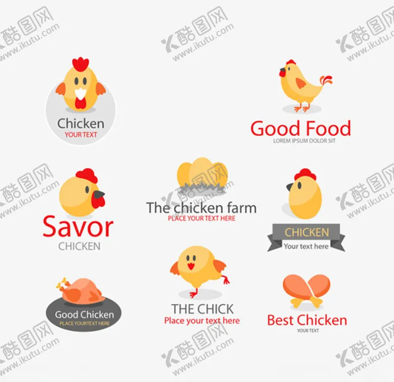 编号：81394607010227462559【酷图网】源文件下载-卡通小鸡