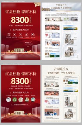 地产红盘DM宣传单 