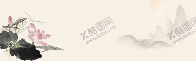 编号：89170009140321392351【酷图网】源文件下载-水墨山水素材背景