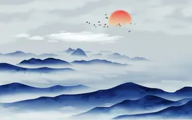 山水画高清国风景