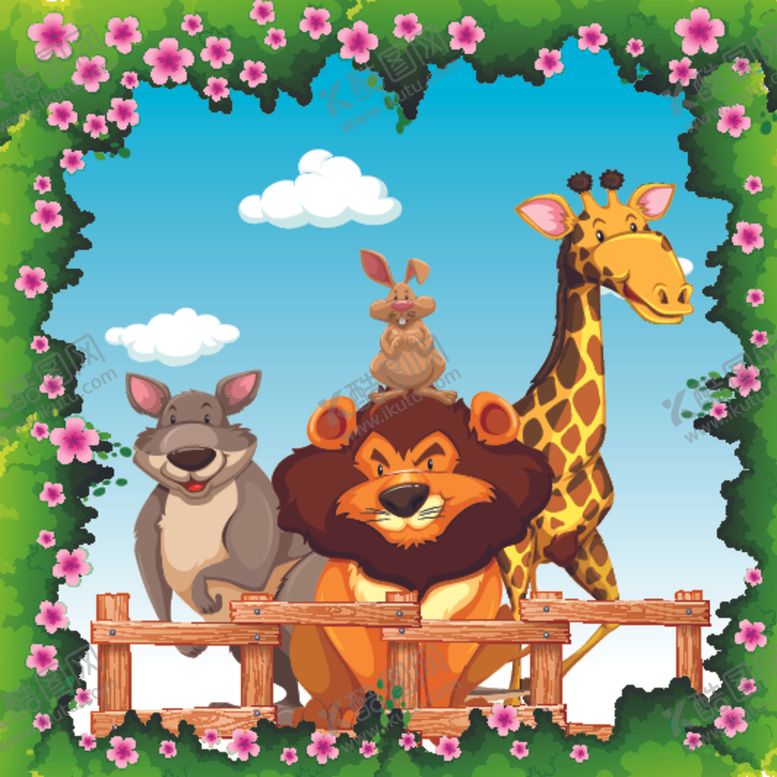 编号：73288709242226315446【酷图网】源文件下载-矢量动物素材