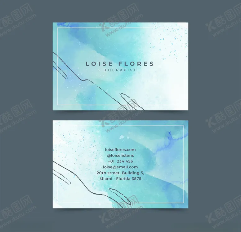 编号：51447509091919071042【酷图网】源文件下载-名片设计