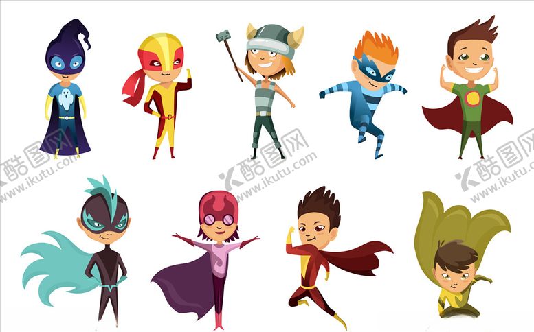 编号：75951410051123233896【酷图网】源文件下载-卡通超人