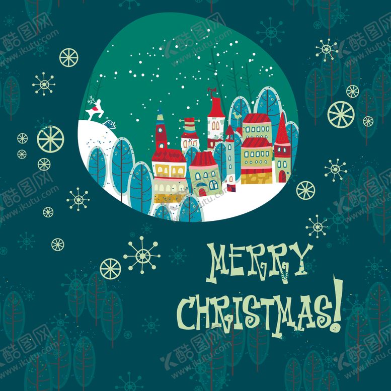 编号：30257509191653037935【酷图网】源文件下载-圣诞节创意卡通图案