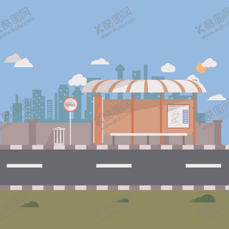 编号：50182706281346501669【酷图网】源文件下载-城市插画