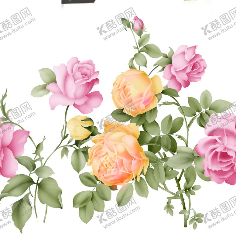 编号：26904507141211198845【酷图网】源文件下载-原创水彩手绘艺术花卉