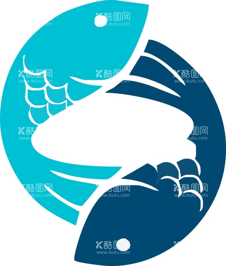 编号：50105411131334126955【酷图网】源文件下载-双鱼标志