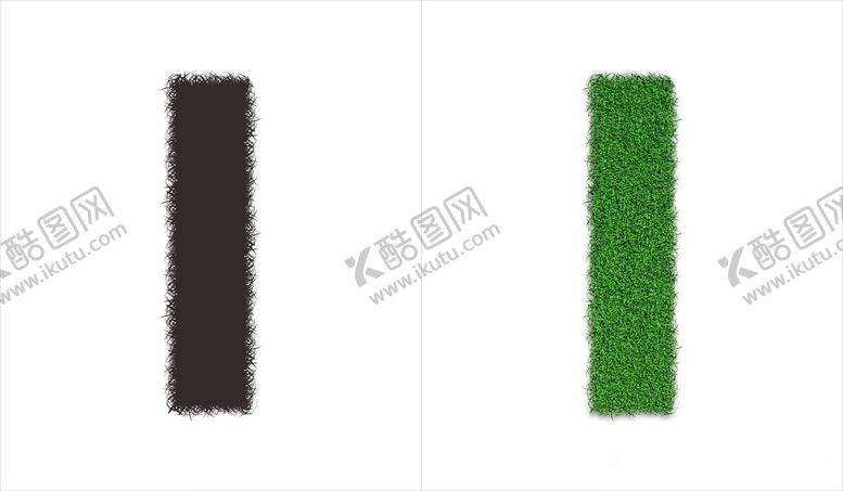 编号：58212501250704022288【酷图网】源文件下载-绿草字母