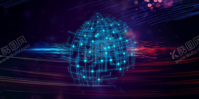 编号：91384610310830176585【酷图网】源文件下载-高科技背景