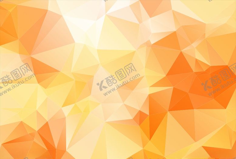 编号：18897609170421225059【酷图网】源文件下载-桔黄色几何背景