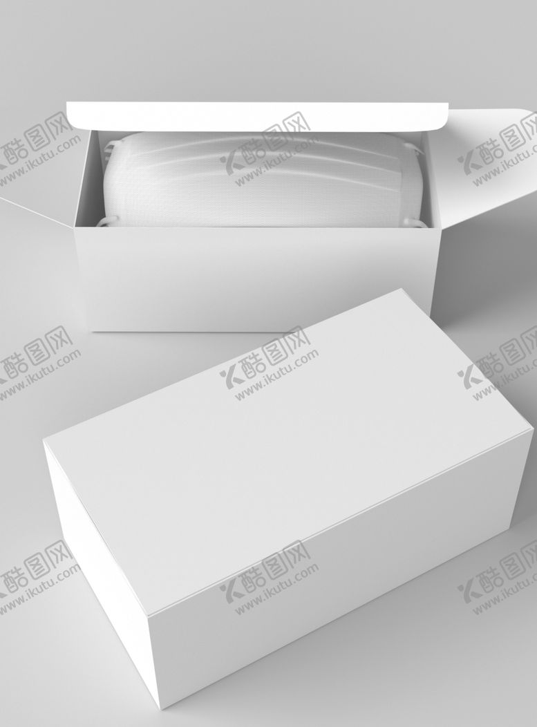 编号：94428210290713319976【酷图网】源文件下载-口罩盒子样机