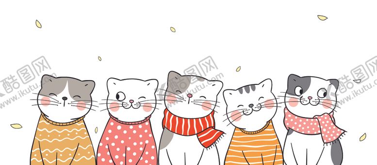 编号：88185305050516099973【酷图网】源文件下载-手绘卡通动物