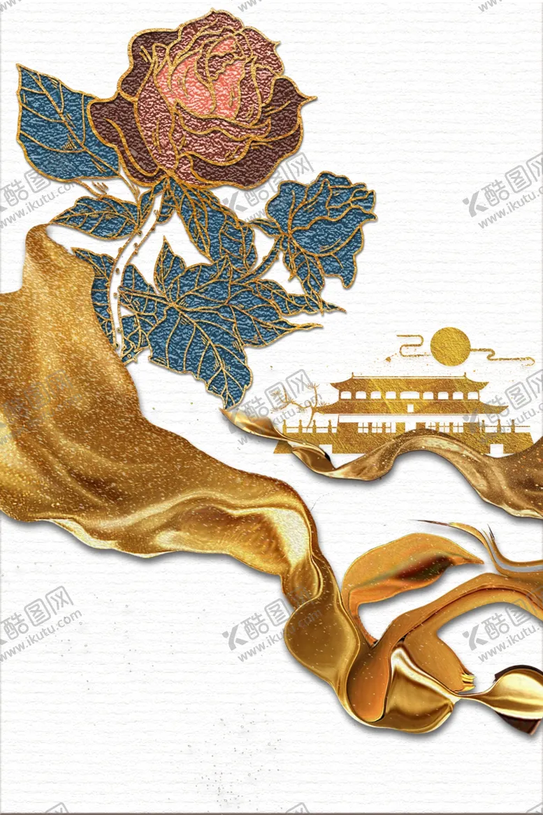 编号：38488406261555115667【酷图网】源文件下载-中式古典晶瓷装饰画