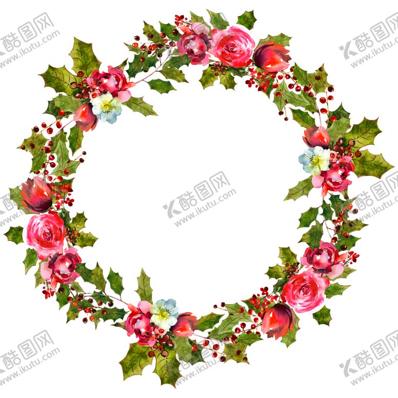 编号：74927201260139526098【酷图网】源文件下载-水彩花
