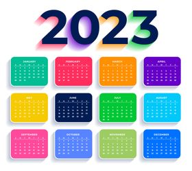 2023年兔年日历