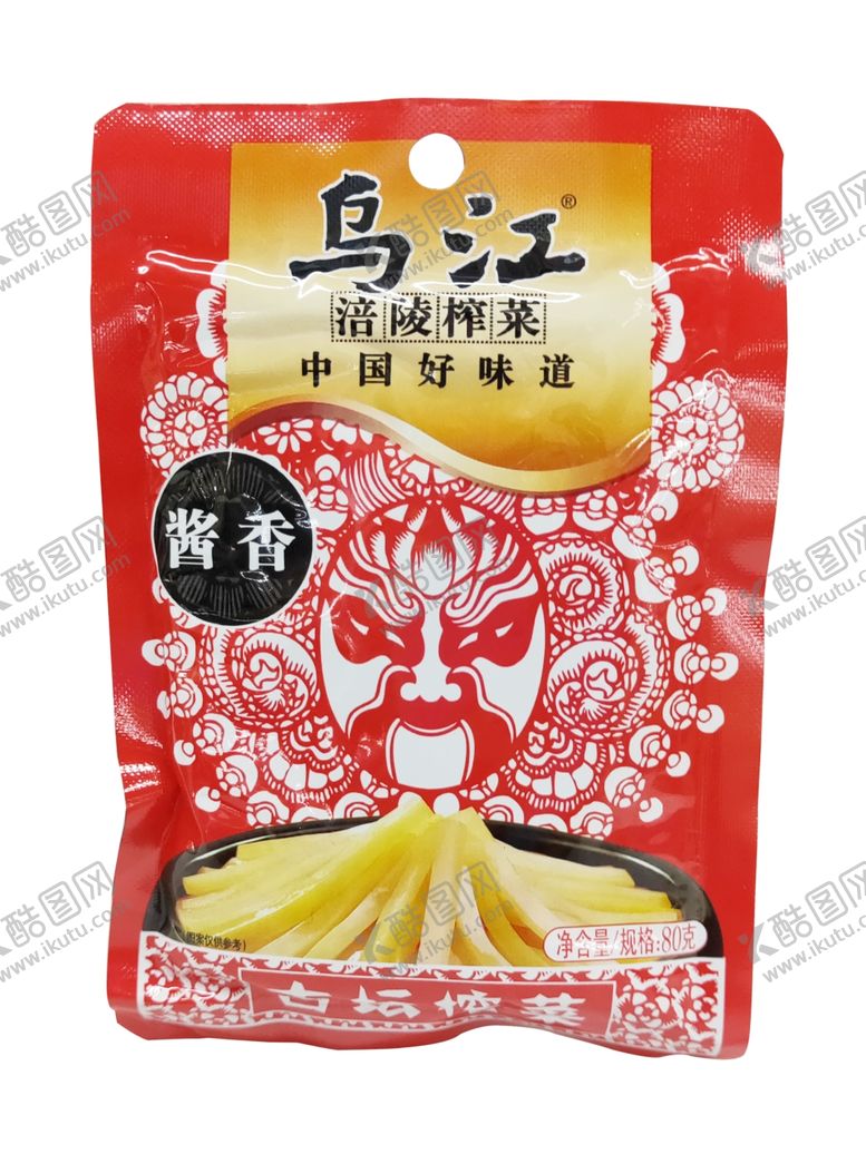 编号：19590705090635587776【酷图网】源文件下载-乌江低盐古坛榨菜80g