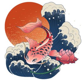 国潮仙鹤