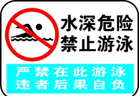 禁止游泳