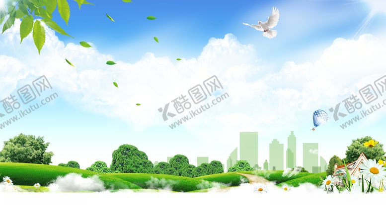 编号：53070007040008467977【酷图网】源文件下载-城市环保背景