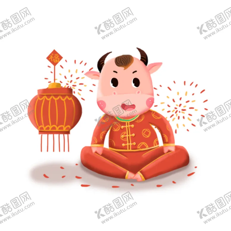 编号：44391404180353108084【酷图网】源文件下载-牛卡通形象(267)