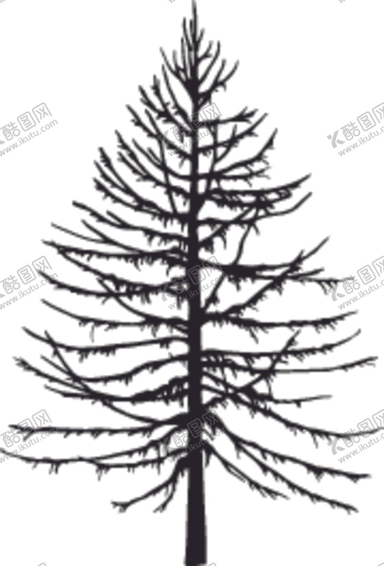 编号：94561810310618278561【酷图网】源文件下载-植物系列冬天树干
