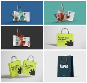 手提袋纸袋包装样机
