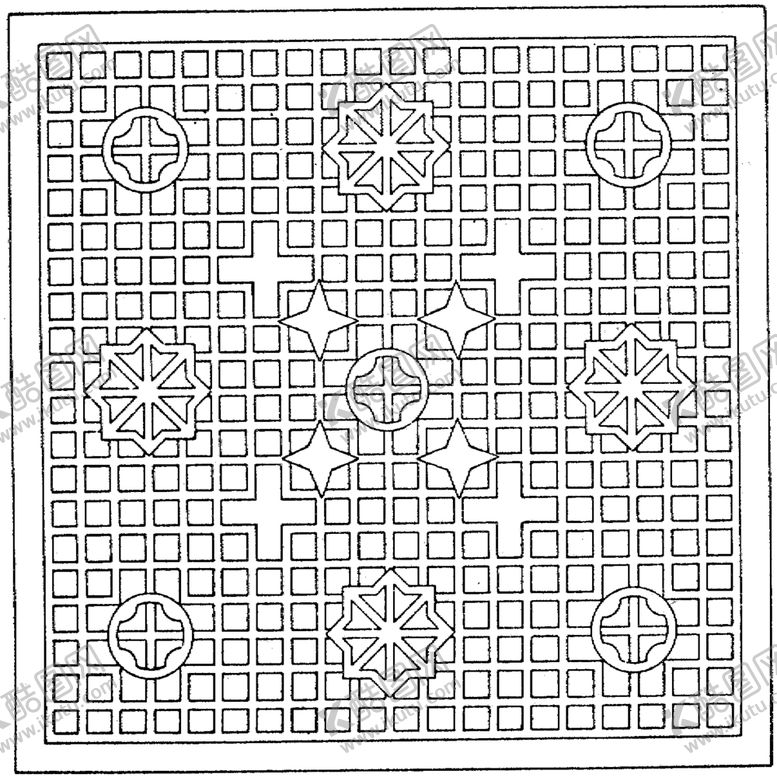 编号：43632507140229419554【酷图网】源文件下载-镂空花图案