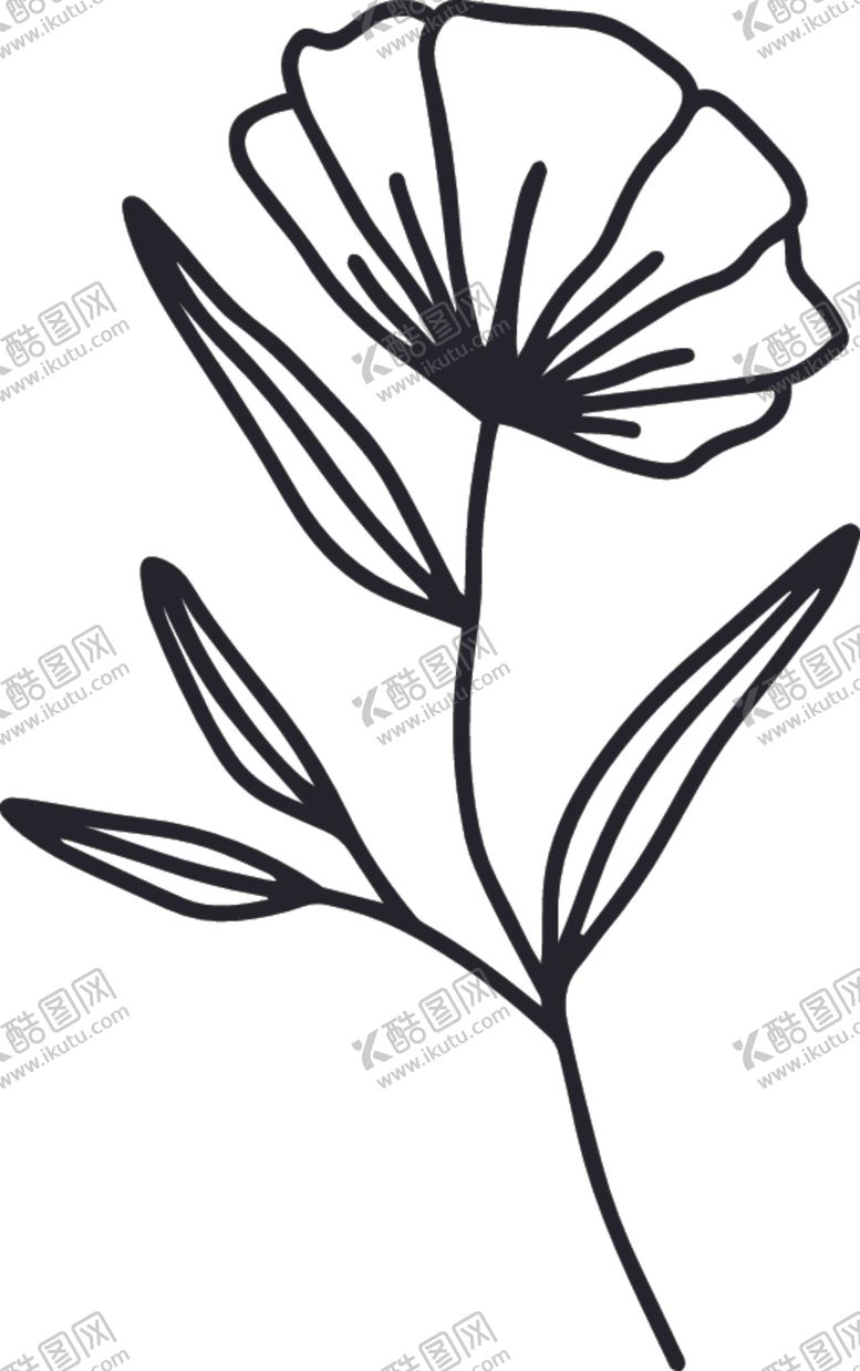 编号：28400909110346494882【酷图网】源文件下载-手绘植物