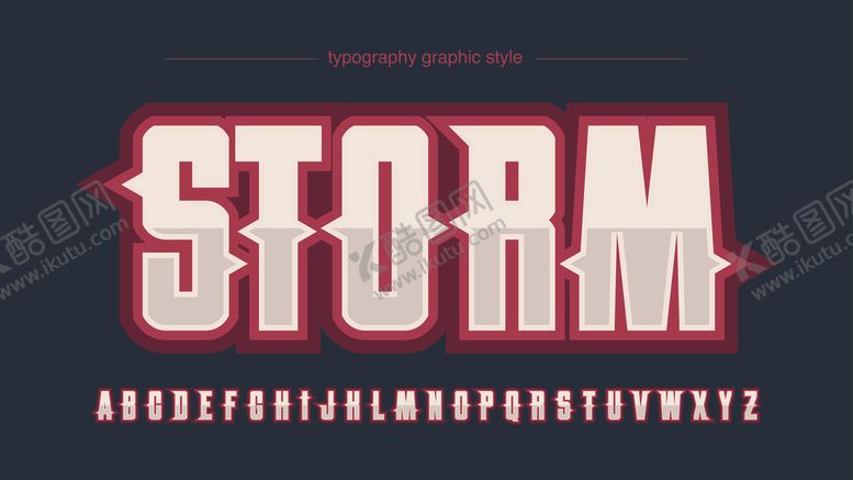 编号：12114009290758563920【酷图网】源文件下载-英文字母设计