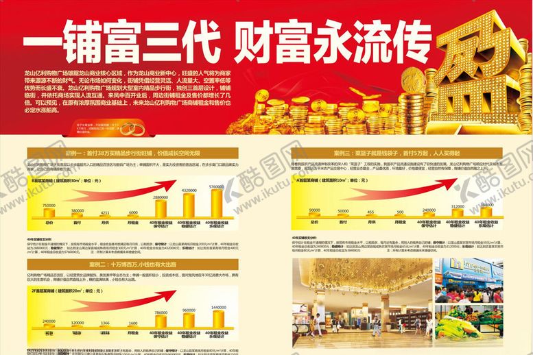编号：86698606270736057805【酷图网】源文件下载-地产招商财富宣传单