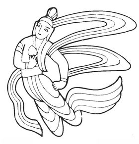 镂空花图案