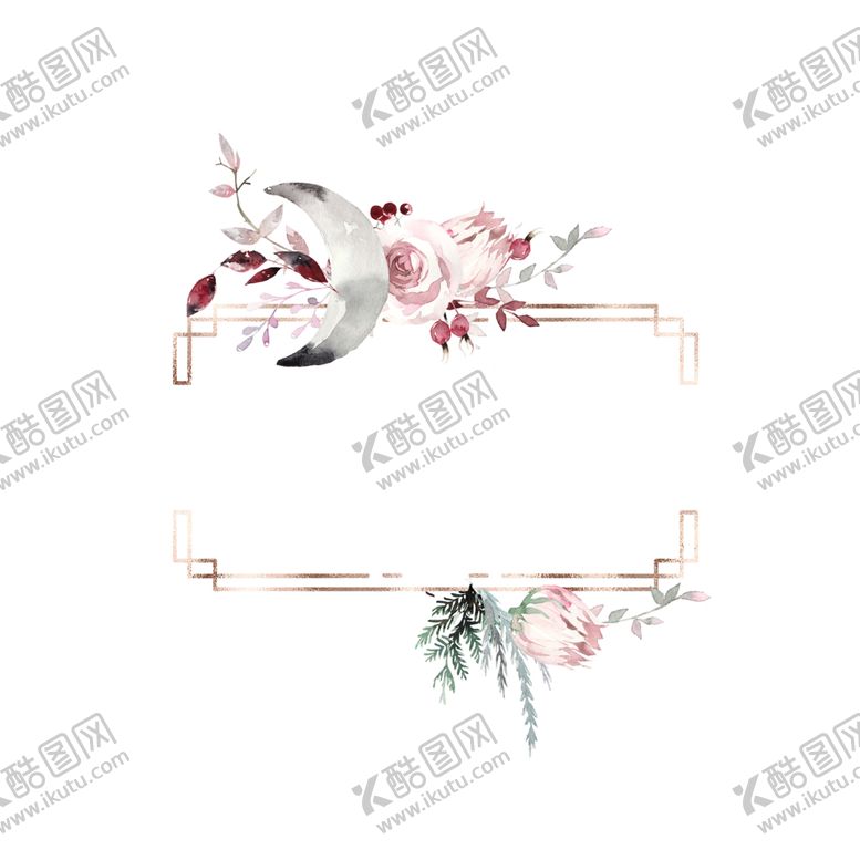 编号：21975102060419265741【酷图网】源文件下载-花朵边框
