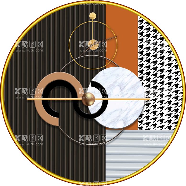 编号：10762409151712594675【酷图网】源文件下载-北欧圆形装饰画